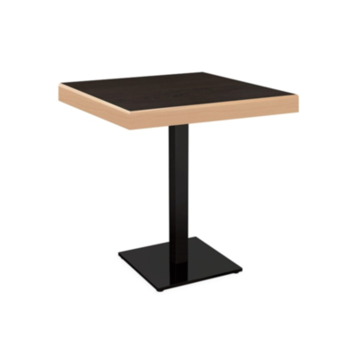 Flag Kare Bistro Masa Ayağı Kenar Masif Tabla